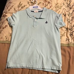 Light blue shirt